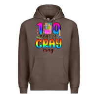 Coffee 100 days of cray cray Premium Hoodie - MaliasSmallBusiness