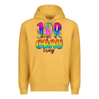 Mustard 100 days of cray cray Premium Hoodie - MaliasSmallBusiness
