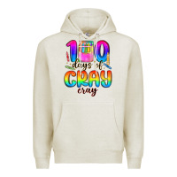 Oatmeal Heather 100 days of cray cray Premium Hoodie - MaliasSmallBusiness