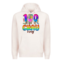 Pale Pink 100 days of cray cray Premium Hoodie - MaliasSmallBusiness