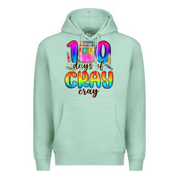 Seafoam 100 days of cray cray Premium Hoodie - MaliasSmallBusiness