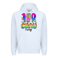 White 100 days of cray cray Premium Hoodie - MaliasSmallBusiness