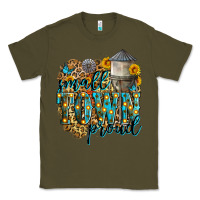 Army Green small town proud Classic Tee - Zillion Design Studio