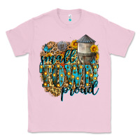 Bubblegum Pink small town proud Classic Tee - Zillion Design Studio