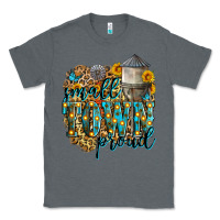 Charcoal Heather small town proud Classic Tee - Zillion Design Studio