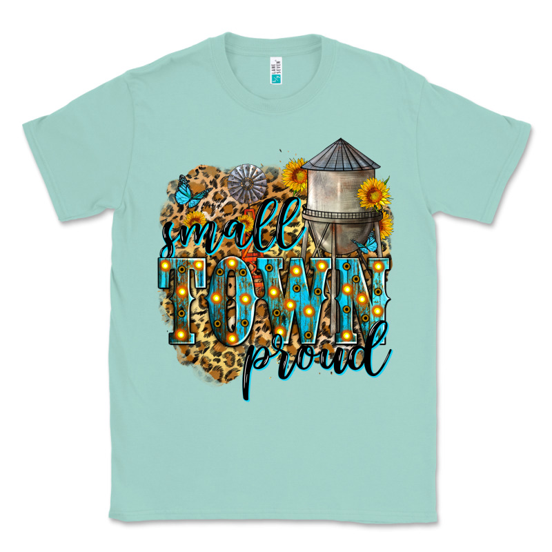 Small Town Proud Classic Tee by Zillion Design Studio | Teevron