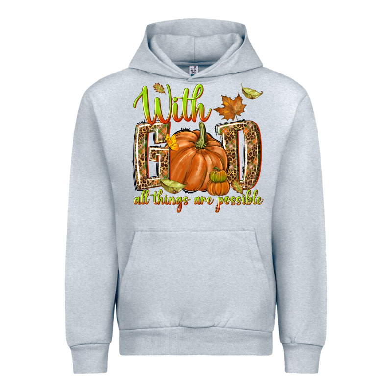 With God All Things Are Possible Urban Hoodie by NancyCooperArtShop | Teevron