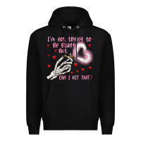 Black not to be blunt but can i hit Premium Hoodie - MaliasSmallBusiness