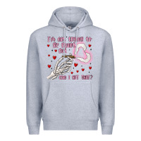 Heather Grey not to be blunt but can i hit Premium Hoodie - MaliasSmallBusiness