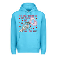 Ocean Blue not to be blunt but can i hit Premium Hoodie - MaliasSmallBusiness