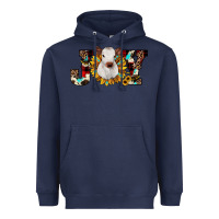 Navy christmas joy Heavyweight Hoodie - JahusDesignShop