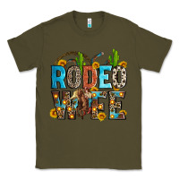 Army Green rodeo wife Classic Tee - Zillion Design Studio
