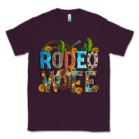 Plum rodeo wife Classic Tee - Zillion Design Studio