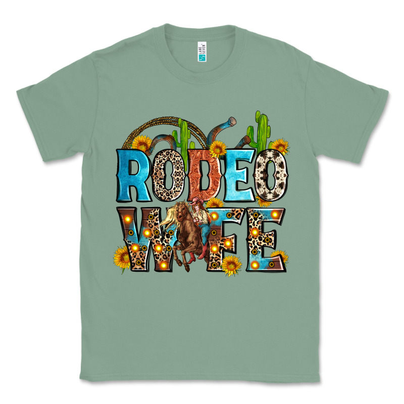 Rodeo Wife Classic Tee by Zillion Design Studio | Teevron