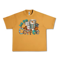 Peanut Butter but first coffee Urban Heavy Tee - texasbilliewilder