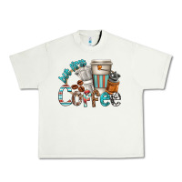 Pistachio but first coffee Urban Heavy Tee - texasbilliewilder
