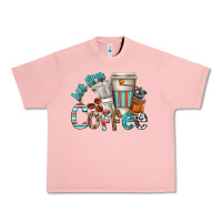 Salmon but first coffee Urban Heavy Tee - texasbilliewilder