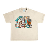 Sandshell but first coffee Urban Heavy Tee - texasbilliewilder