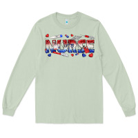 Matcha american nurse Long Sleeve Tee - texasbilliewilder