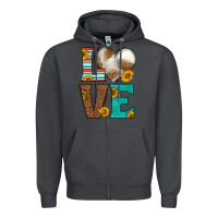 Smoke western volleyball love Zipper Hoodie - HRA Design Shop