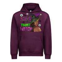 Mauve Wine 100 that witch Urban Hoodie - NancyCooperArtShop