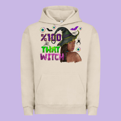 100 That Witch Urban Hoodie Designed By Nancycooperartshop