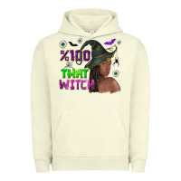Pigment Pistachio 100 that witch Urban Hoodie - NancyCooperArtShop