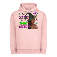 Pigment Salmon 100 that witch Urban Hoodie - NancyCooperArtShop