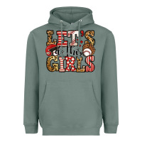 Sage let's do this girls baseball Heavyweight Hoodie - Jasminsmagicworld