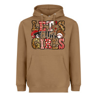 Toasted Coconut let's do this girls baseball Heavyweight Hoodie - Jasminsmagicworld