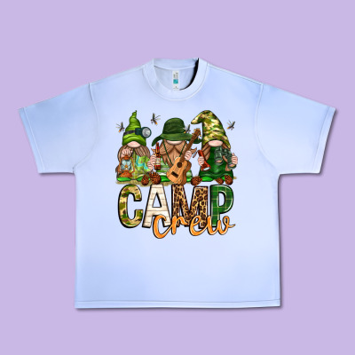Urban Heavy Tee camp crew with gnomies