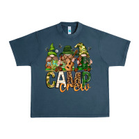 Midnight Navy camp crew with gnomies Urban Heavy Tee - texasbilliewilder