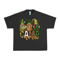 Pigment Black camp crew with gnomies Urban Heavy Tee - texasbilliewilder