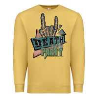 Antique Gold death of the party white Premium Sweatshirt - JahusDesignShop