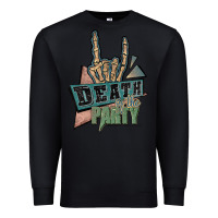 Black death of the party white Premium Sweatshirt - JahusDesignShop