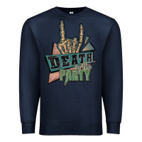 Navy death of the party white Premium Sweatshirt - JahusDesignShop