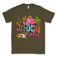Army Green rodeo baby Classic Tee - Zillion Design Studio
