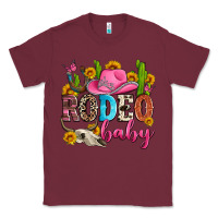 Burgundy rodeo baby Classic Tee - Zillion Design Studio