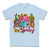 Dusty Blue rodeo baby Classic Tee - Zillion Design Studio