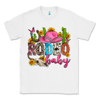 White rodeo baby Classic Tee - Zillion Design Studio