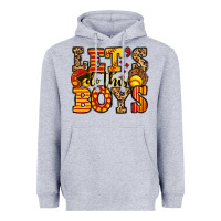 Heather Grey let's do this boys softball Heavyweight Hoodie - Jasminsmagicworld
