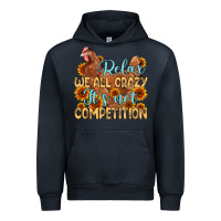 Navy relax we all crazy it s not competition Urban Hoodie - MaliasSmallBusiness