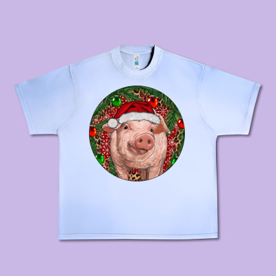 Urban Heavy Tee Pig Christmas