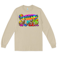 Mushroom the future is queer Long Sleeve Tee - Zillion Design Studio