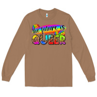 Toasted Coconut the future is queer Long Sleeve Tee - Zillion Design Studio