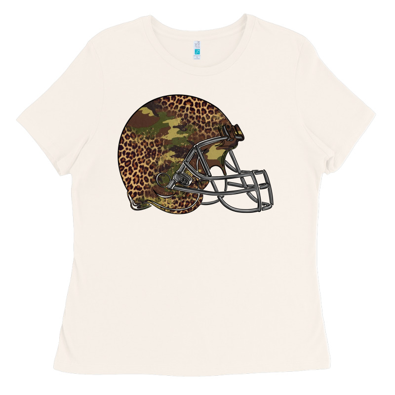 American Football Helmet Ladies Tee by BarkalooDesign | Teevron