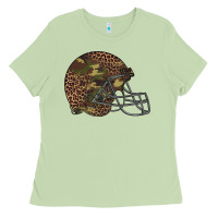 Matcha American football helmet Ladies Tee - BarkalooDesign