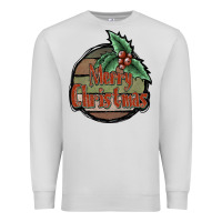 Dove Grey Merry Christmas Premium Sweatshirt - JahusDesignShop
