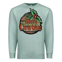 Seafoam Merry Christmas Premium Sweatshirt - JahusDesignShop