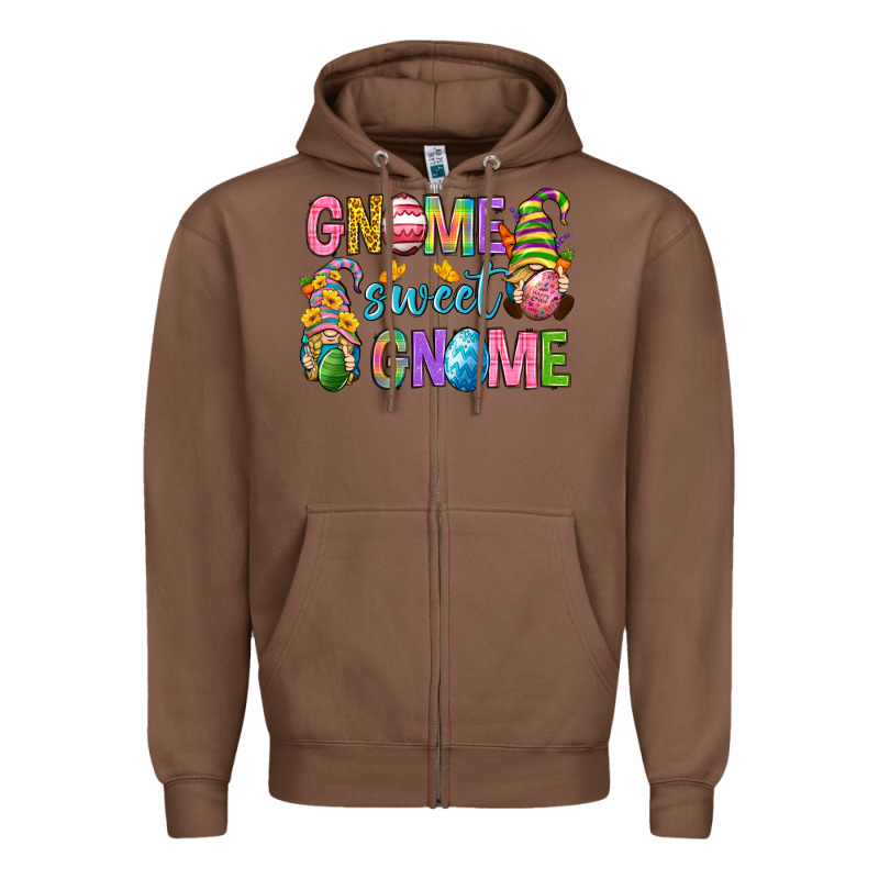 Easter Gnome Sweet Gnome Zipper Hoodie by Neo Western | Teevron